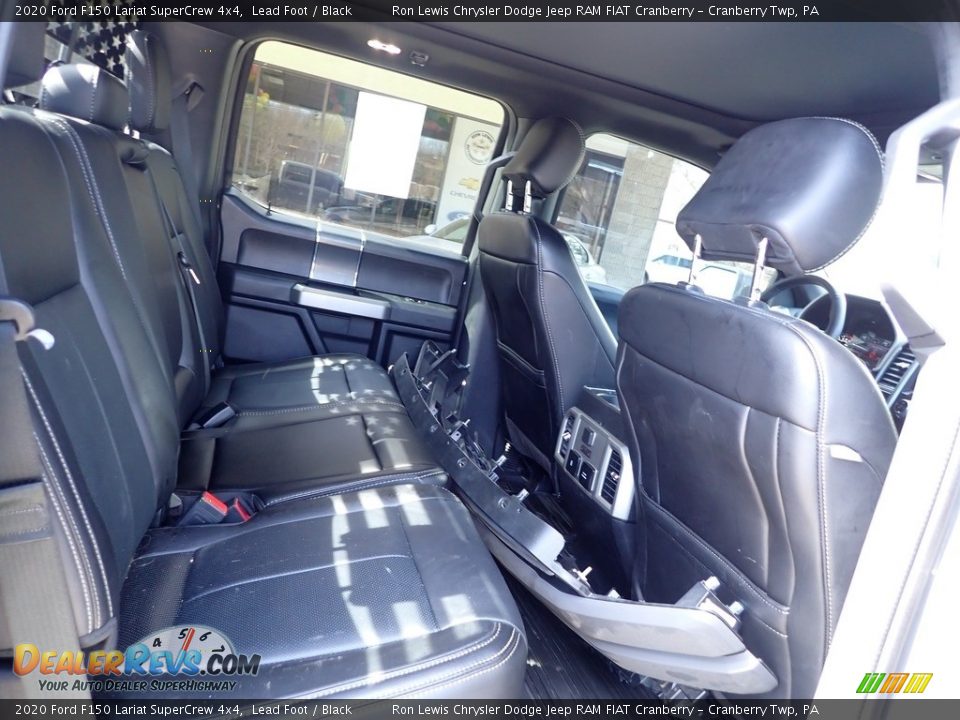 2020 Ford F150 Lariat SuperCrew 4x4 Lead Foot / Black Photo #10