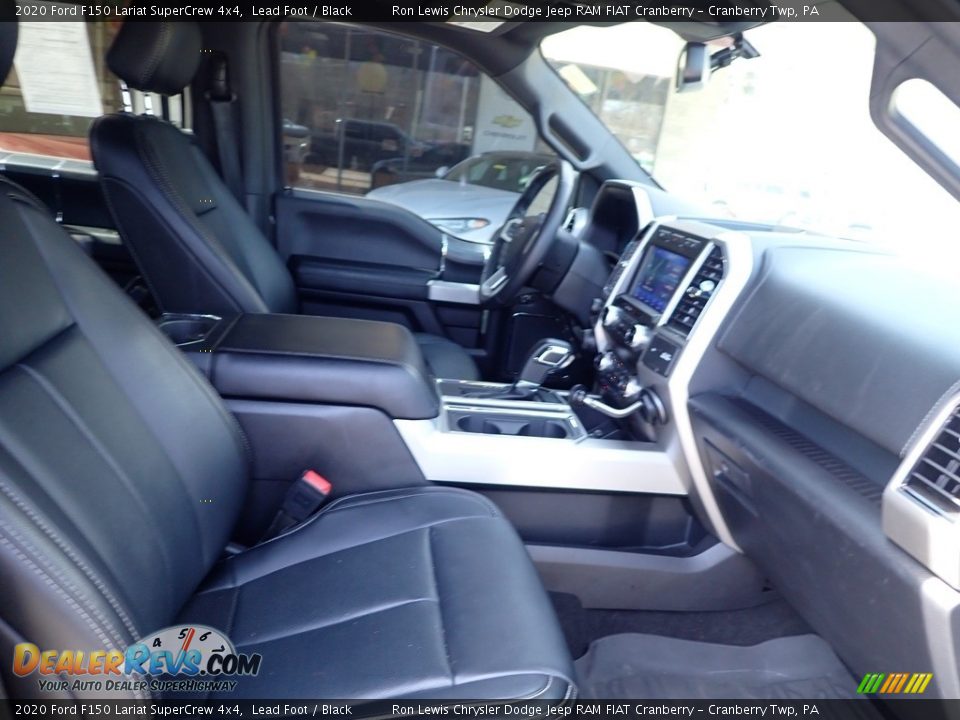 2020 Ford F150 Lariat SuperCrew 4x4 Lead Foot / Black Photo #11