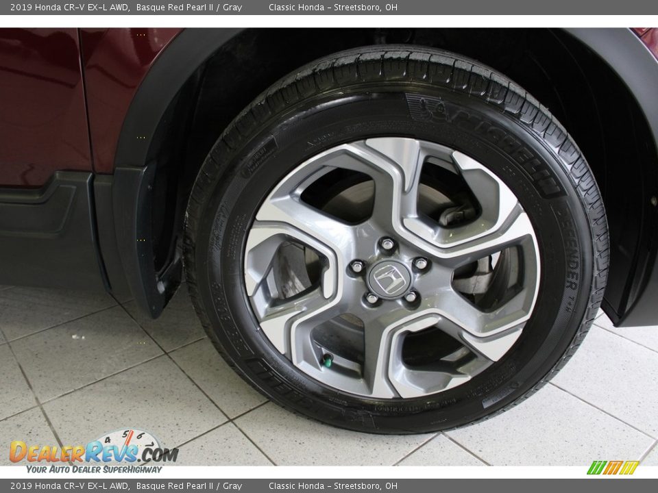 2019 Honda CR-V EX-L AWD Basque Red Pearl II / Gray Photo #5