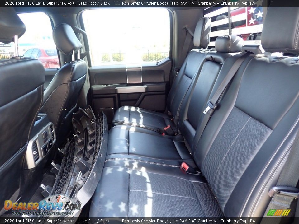 2020 Ford F150 Lariat SuperCrew 4x4 Lead Foot / Black Photo #12