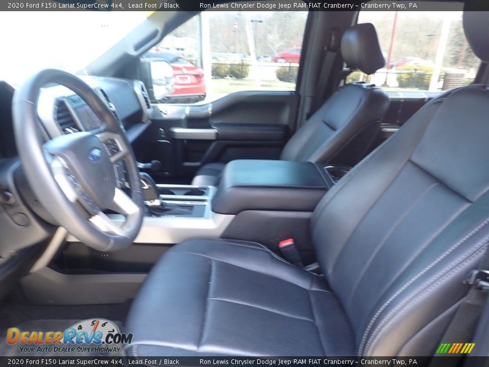 2020 Ford F150 Lariat SuperCrew 4x4 Lead Foot / Black Photo #13