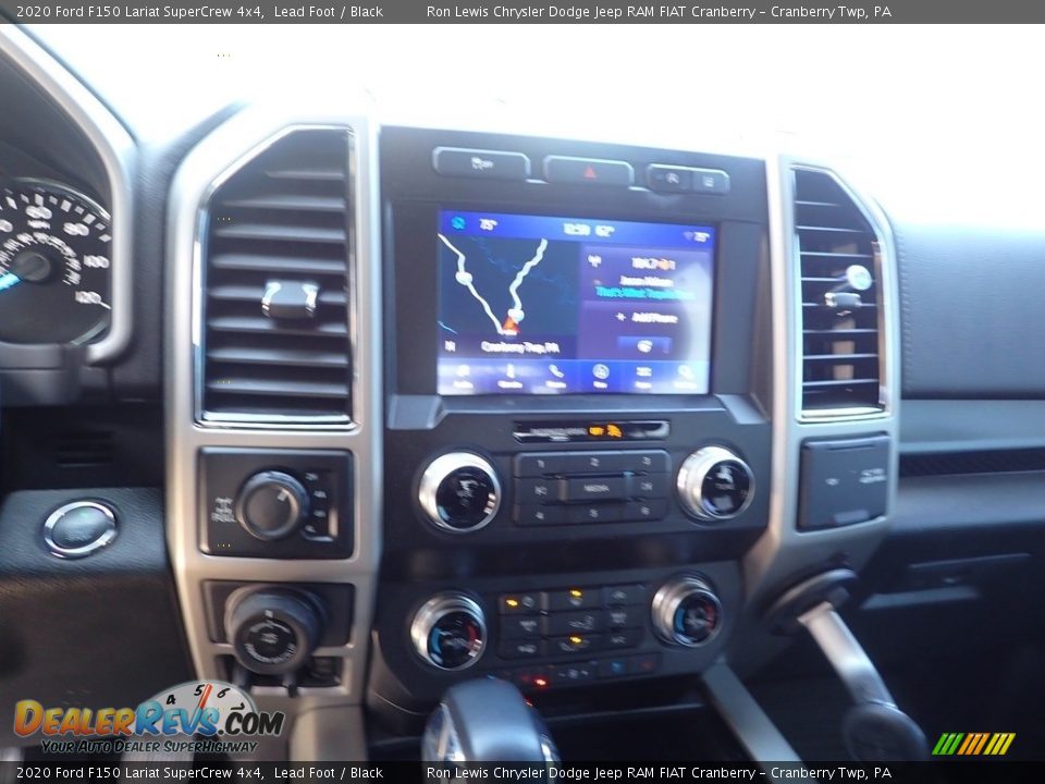 2020 Ford F150 Lariat SuperCrew 4x4 Lead Foot / Black Photo #16