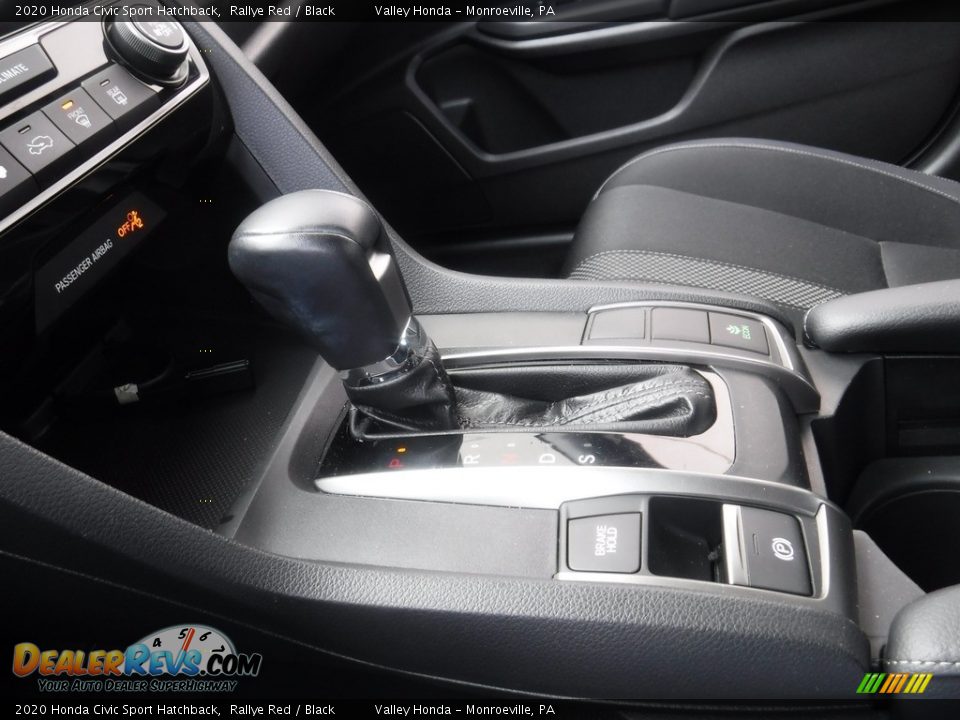 2020 Honda Civic Sport Hatchback Rallye Red / Black Photo #15