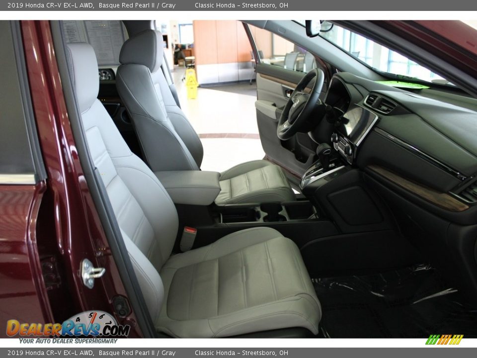 2019 Honda CR-V EX-L AWD Basque Red Pearl II / Gray Photo #16
