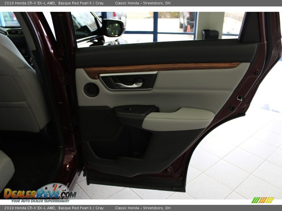 2019 Honda CR-V EX-L AWD Basque Red Pearl II / Gray Photo #18