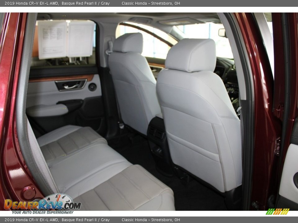 2019 Honda CR-V EX-L AWD Basque Red Pearl II / Gray Photo #19