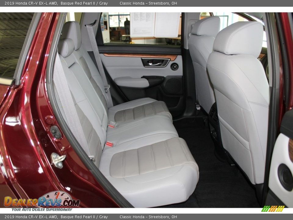 2019 Honda CR-V EX-L AWD Basque Red Pearl II / Gray Photo #20
