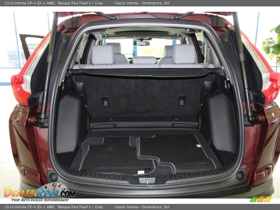 2019 Honda CR-V EX-L AWD Basque Red Pearl II / Gray Photo #21