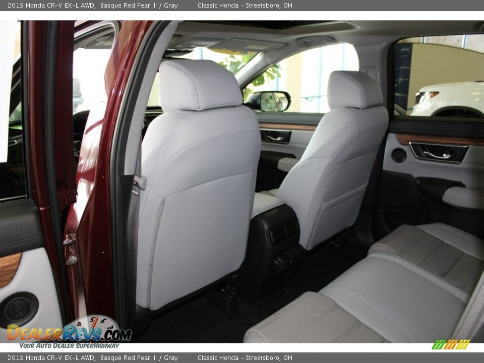 2019 Honda CR-V EX-L AWD Basque Red Pearl II / Gray Photo #24
