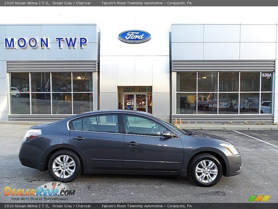 2010 Nissan Altima 2.5 SL Ocean Gray / Charcoal Photo #1