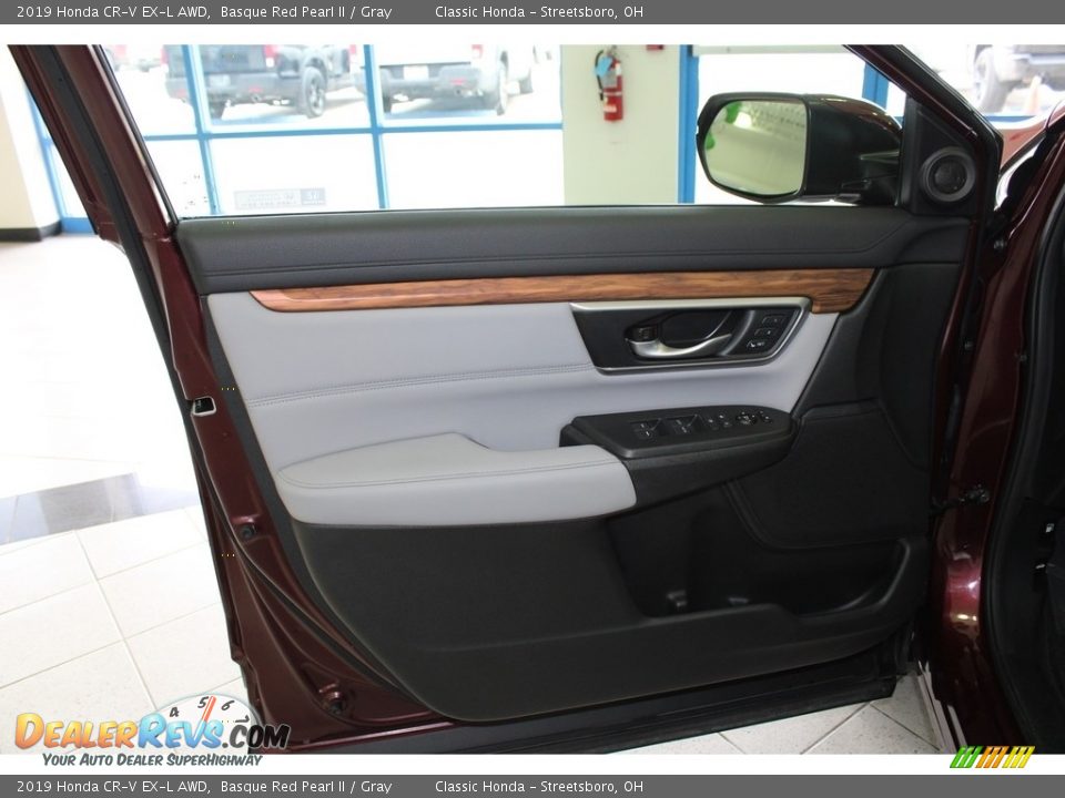 2019 Honda CR-V EX-L AWD Basque Red Pearl II / Gray Photo #26