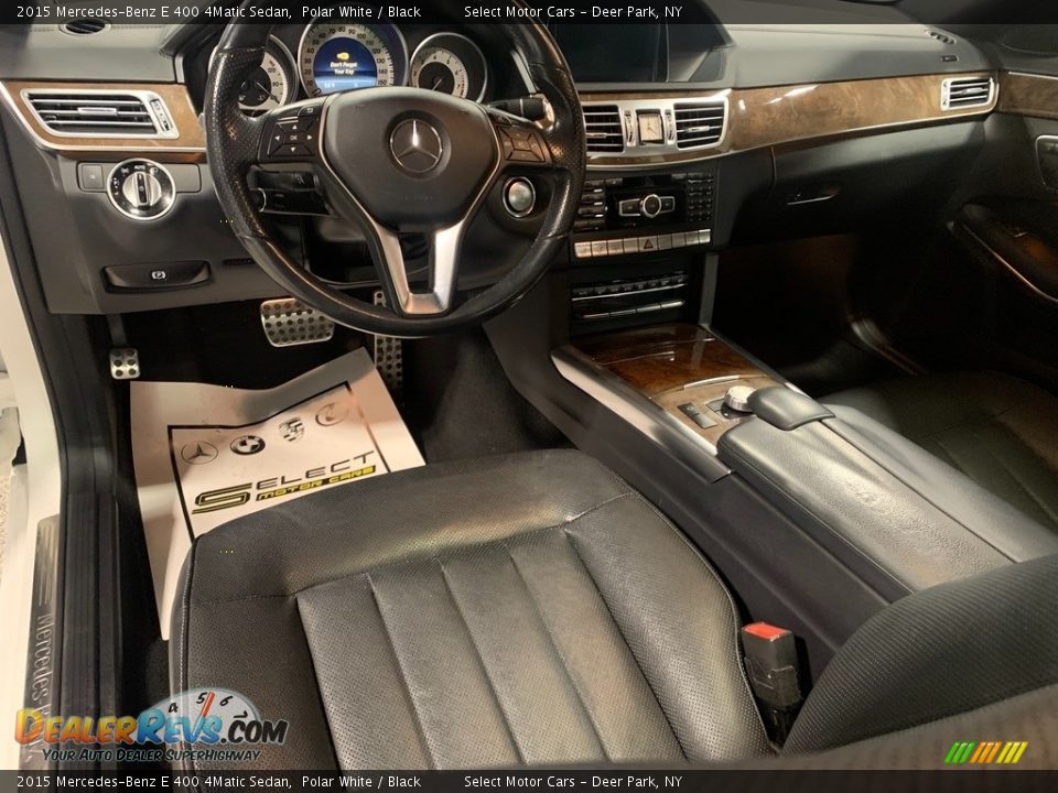Front Seat of 2015 Mercedes-Benz E 400 4Matic Sedan Photo #10