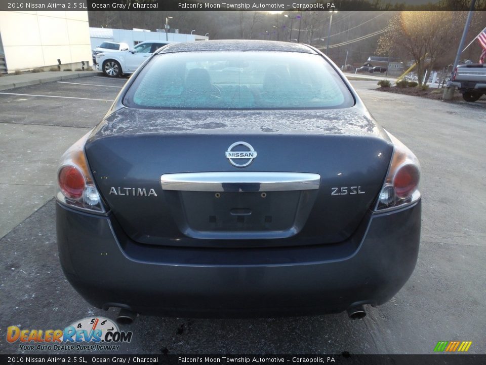 2010 Nissan Altima 2.5 SL Ocean Gray / Charcoal Photo #3