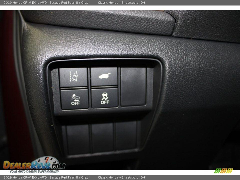 2019 Honda CR-V EX-L AWD Basque Red Pearl II / Gray Photo #29