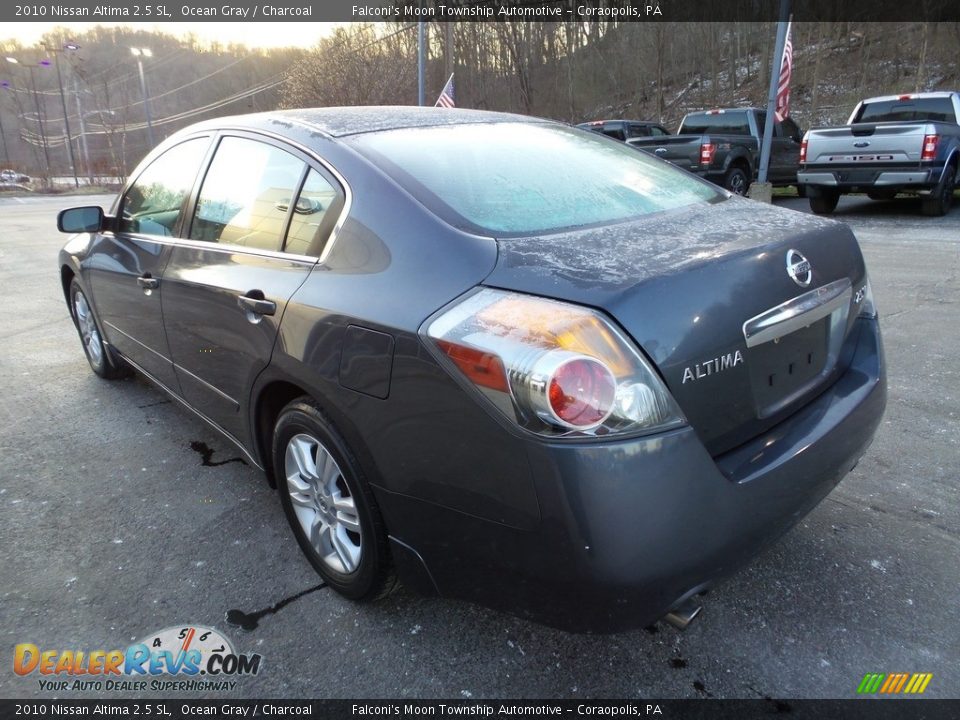 2010 Nissan Altima 2.5 SL Ocean Gray / Charcoal Photo #4