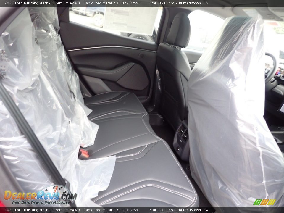 Rear Seat of 2023 Ford Mustang Mach-E Premium eAWD Photo #10