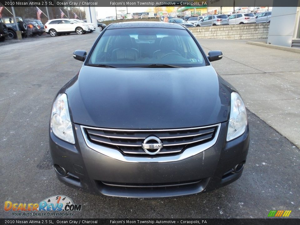 2010 Nissan Altima 2.5 SL Ocean Gray / Charcoal Photo #7