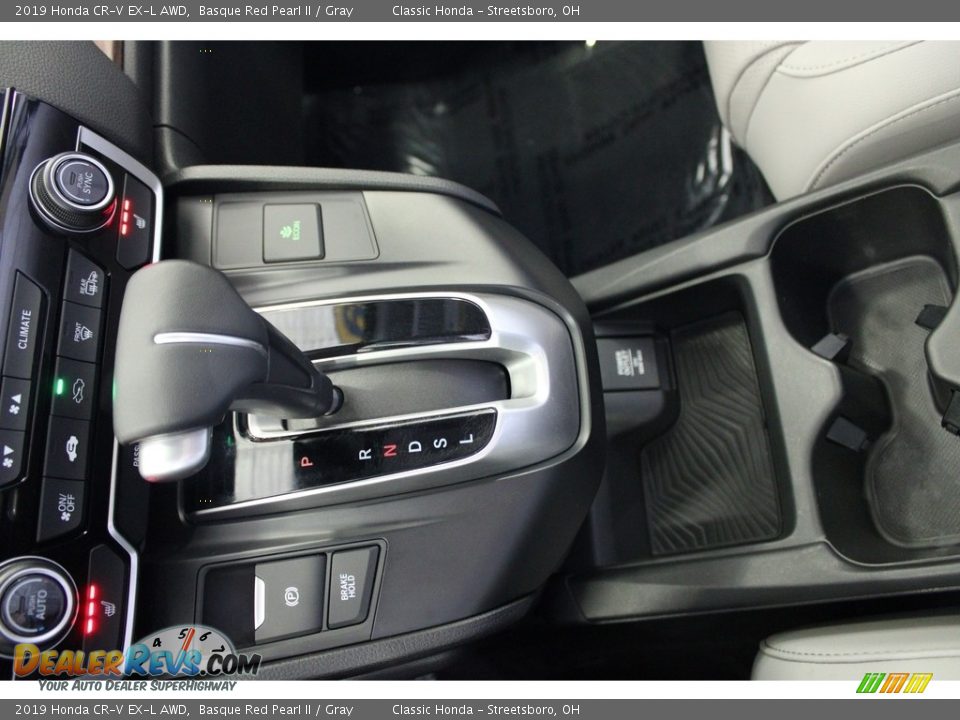 2019 Honda CR-V EX-L AWD Basque Red Pearl II / Gray Photo #34