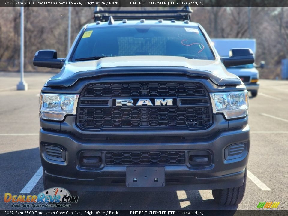 2022 Ram 3500 Tradesman Crew Cab 4x4 Bright White / Black Photo #2