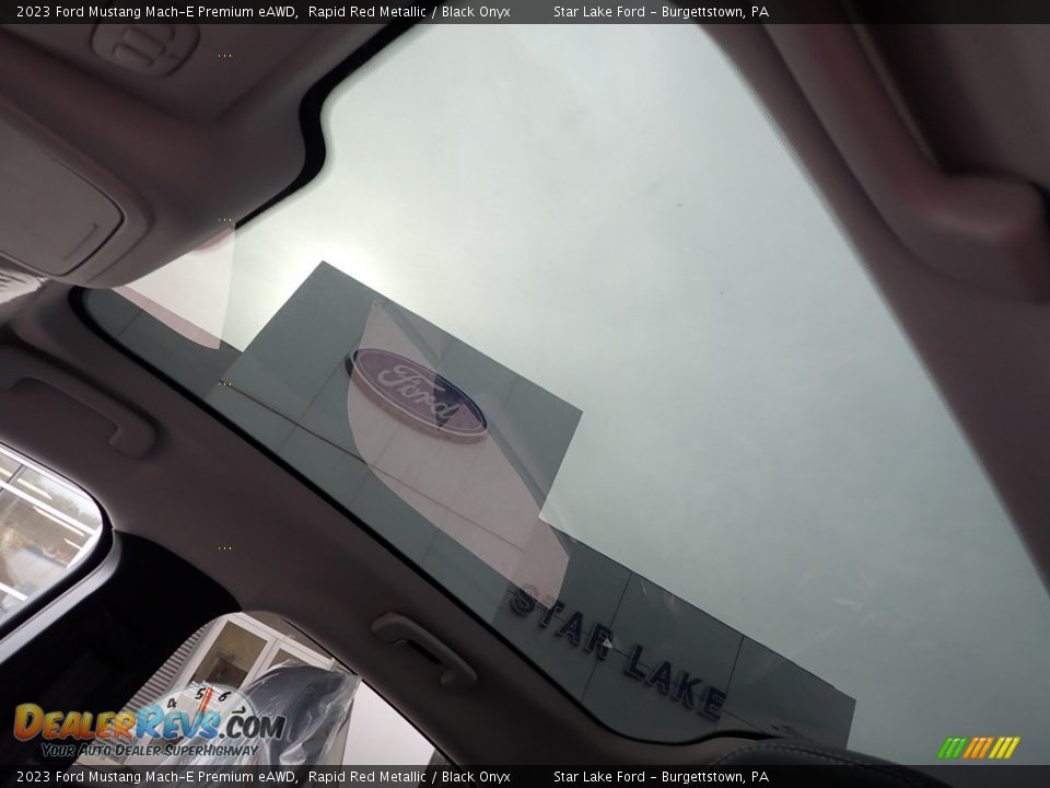 Sunroof of 2023 Ford Mustang Mach-E Premium eAWD Photo #15
