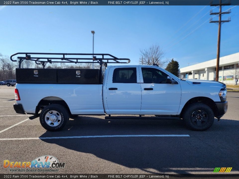 2022 Ram 3500 Tradesman Crew Cab 4x4 Bright White / Black Photo #4