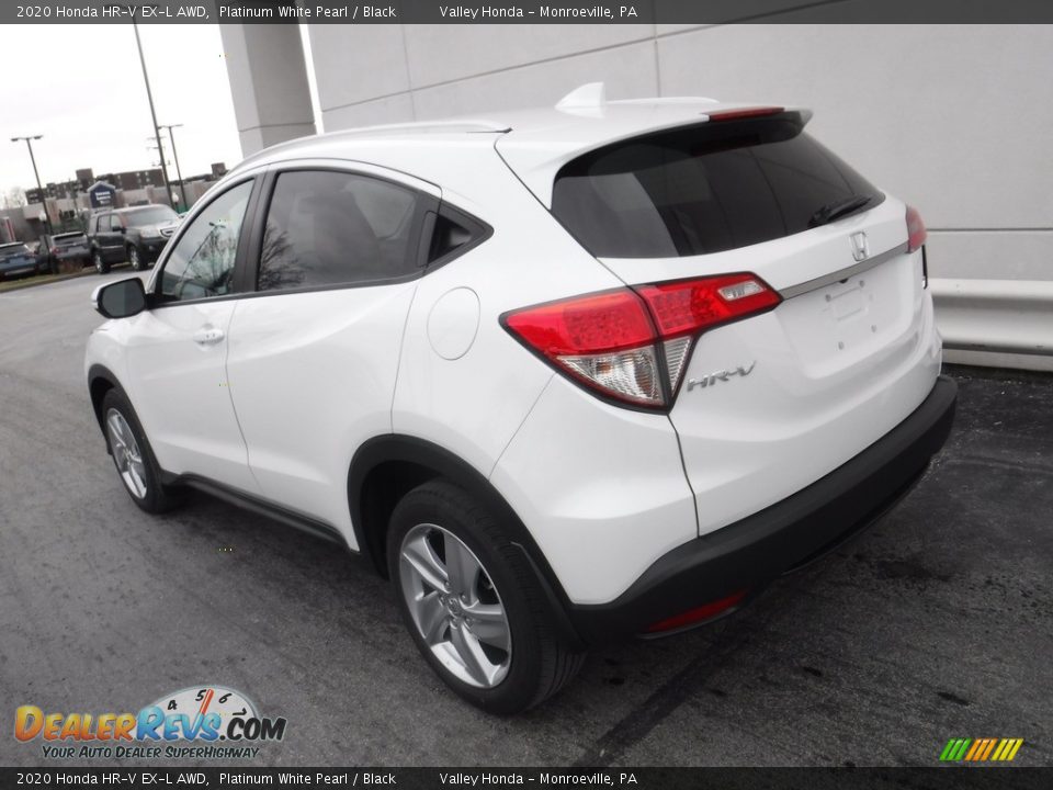 2020 Honda HR-V EX-L AWD Platinum White Pearl / Black Photo #10