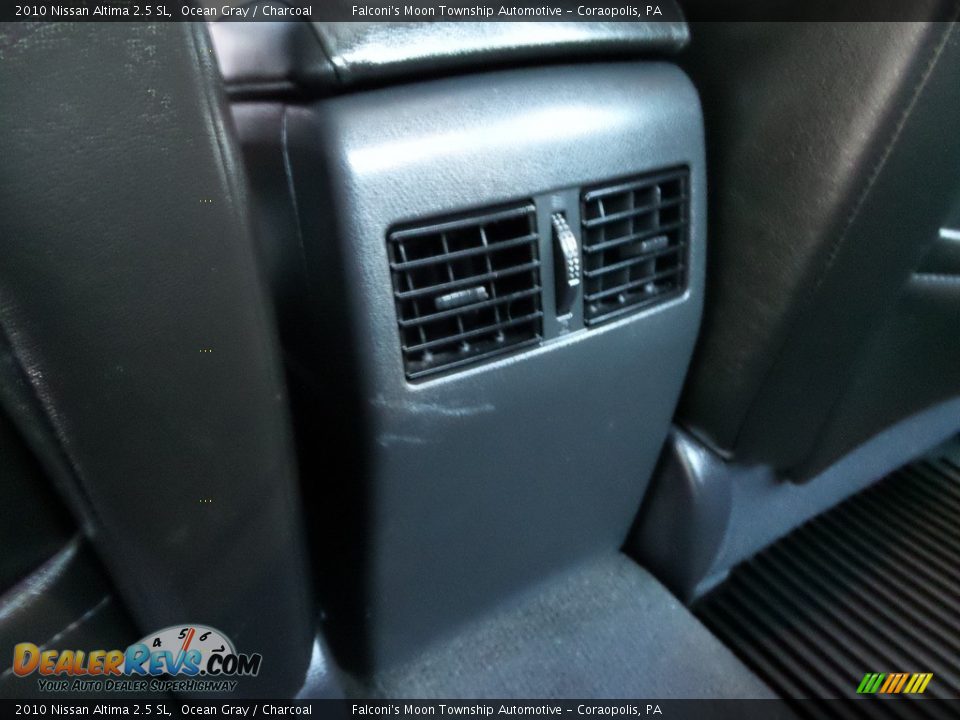 2010 Nissan Altima 2.5 SL Ocean Gray / Charcoal Photo #20