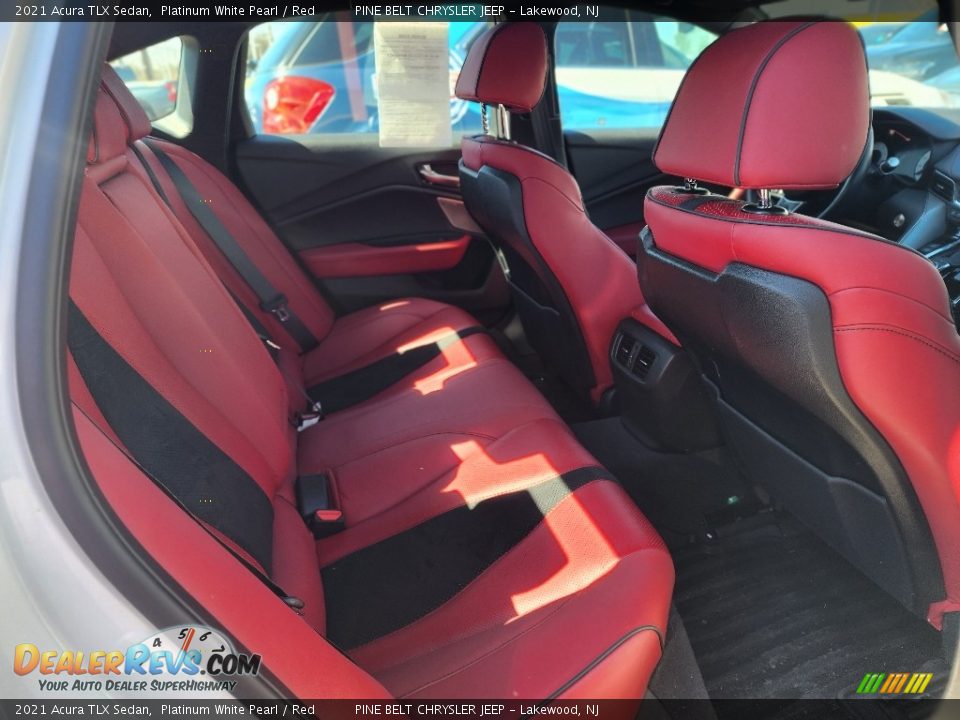Rear Seat of 2021 Acura TLX Sedan Photo #4