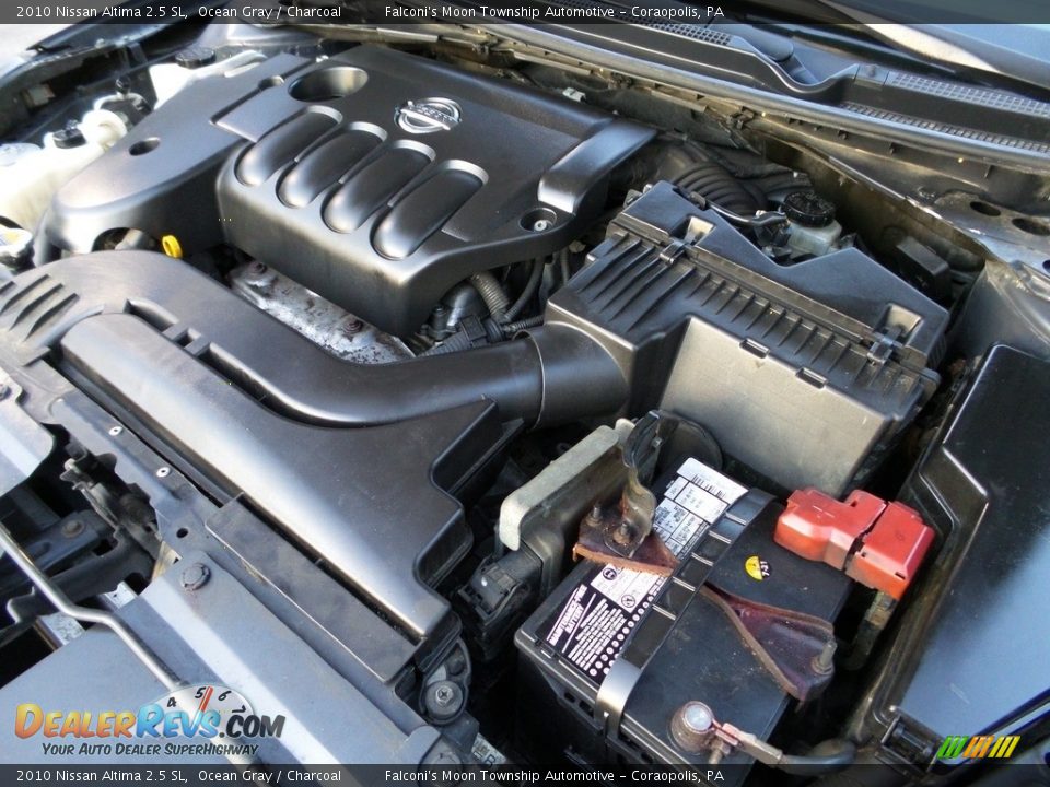 2010 Nissan Altima 2.5 SL Ocean Gray / Charcoal Photo #30