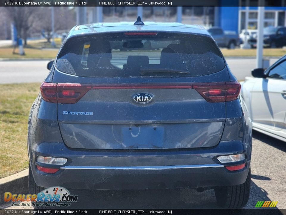 2022 Kia Sportage LX AWD Pacific Blue / Black Photo #7