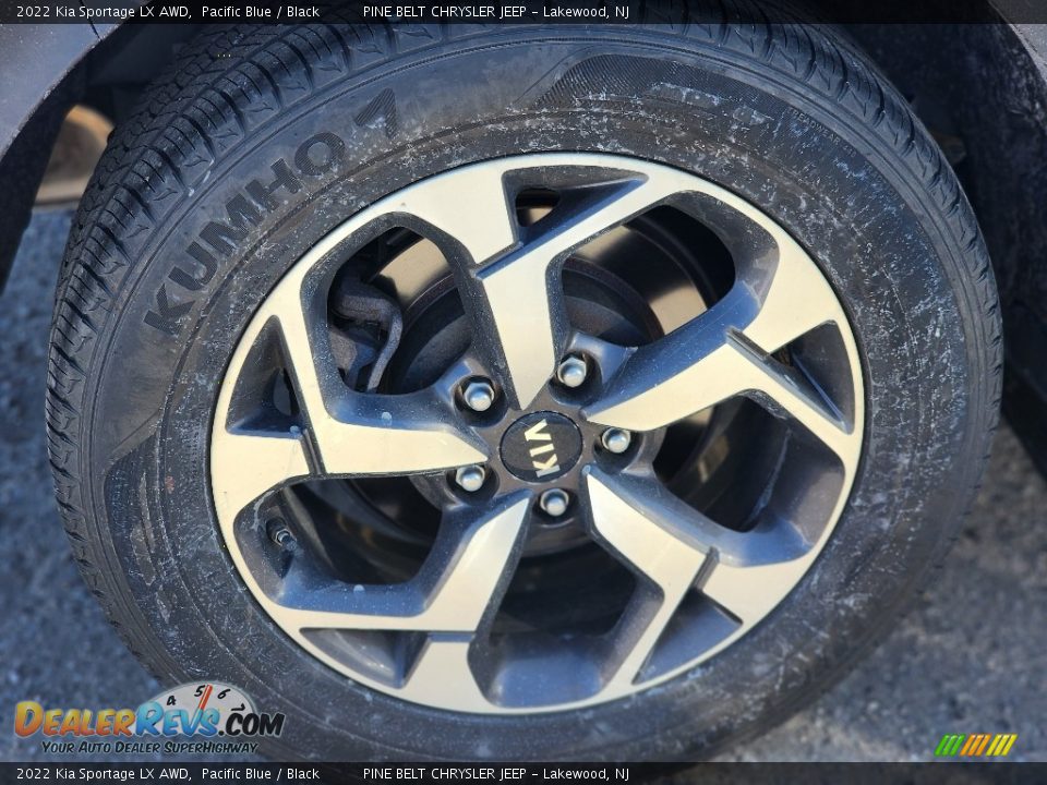 2022 Kia Sportage LX AWD Pacific Blue / Black Photo #9
