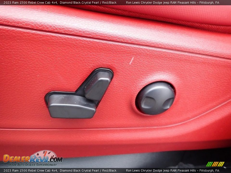 Front Seat of 2023 Ram 1500 Rebel Crew Cab 4x4 Photo #12