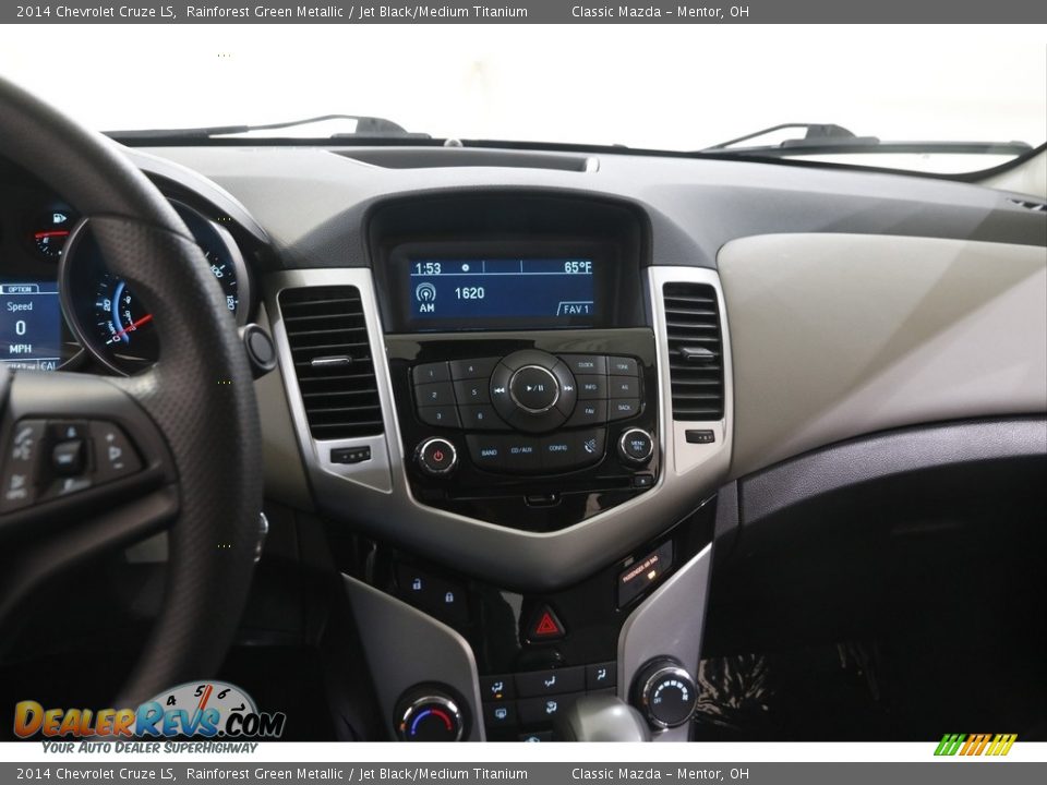 2014 Chevrolet Cruze LS Rainforest Green Metallic / Jet Black/Medium Titanium Photo #9