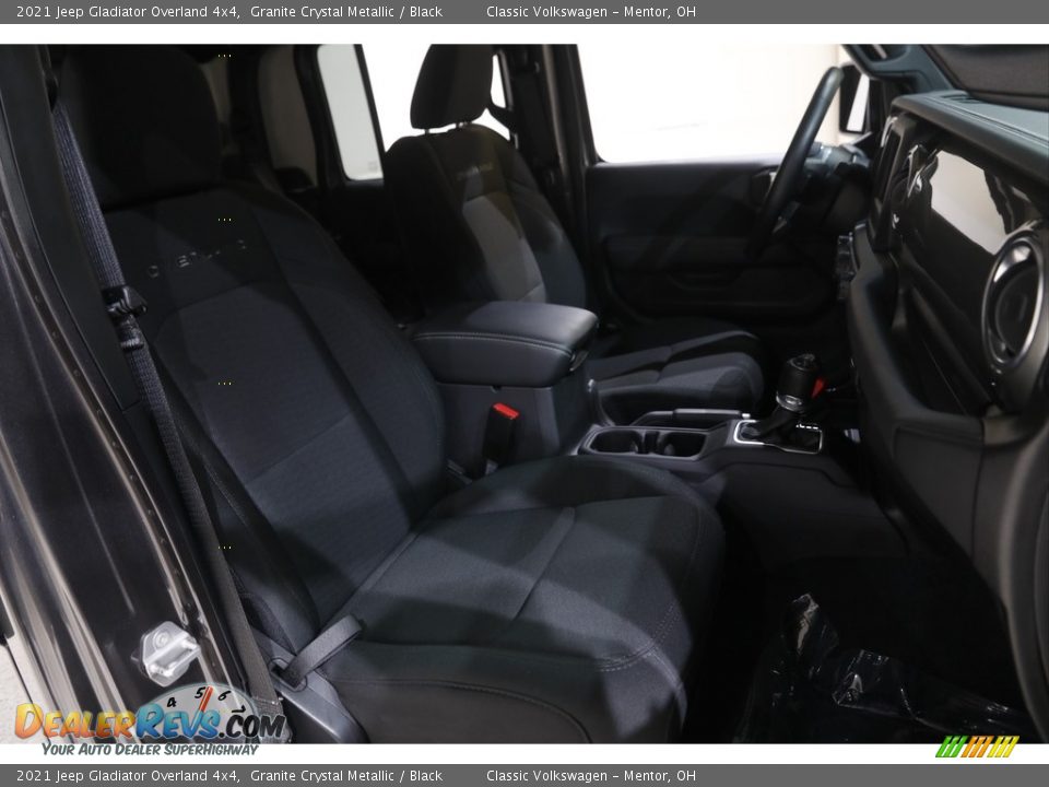 2021 Jeep Gladiator Overland 4x4 Granite Crystal Metallic / Black Photo #18