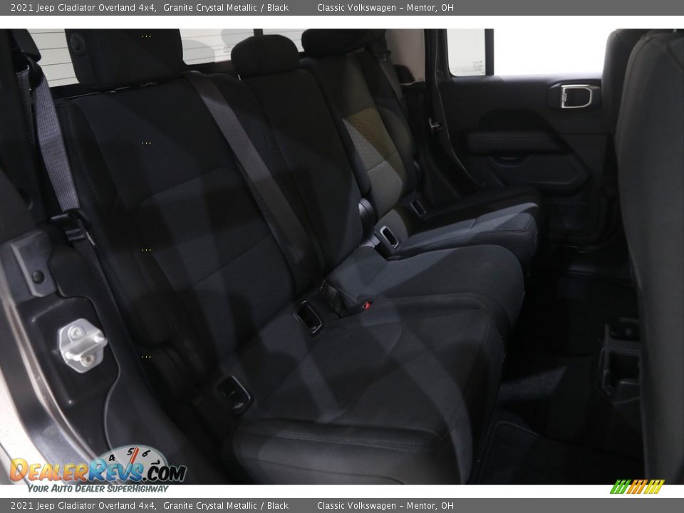 2021 Jeep Gladiator Overland 4x4 Granite Crystal Metallic / Black Photo #19