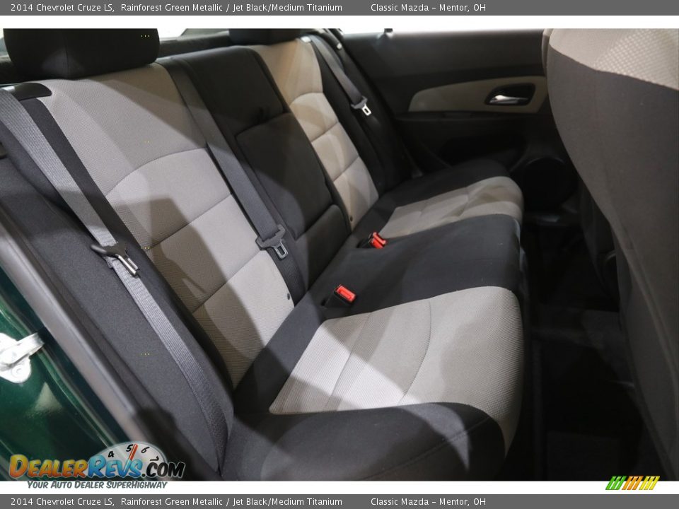 2014 Chevrolet Cruze LS Rainforest Green Metallic / Jet Black/Medium Titanium Photo #13