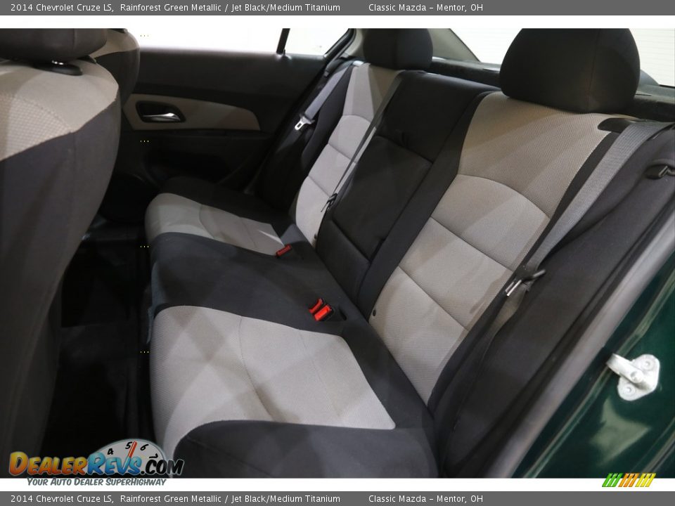 2014 Chevrolet Cruze LS Rainforest Green Metallic / Jet Black/Medium Titanium Photo #14