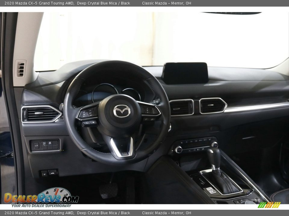 2020 Mazda CX-5 Grand Touring AWD Deep Crystal Blue Mica / Black Photo #6
