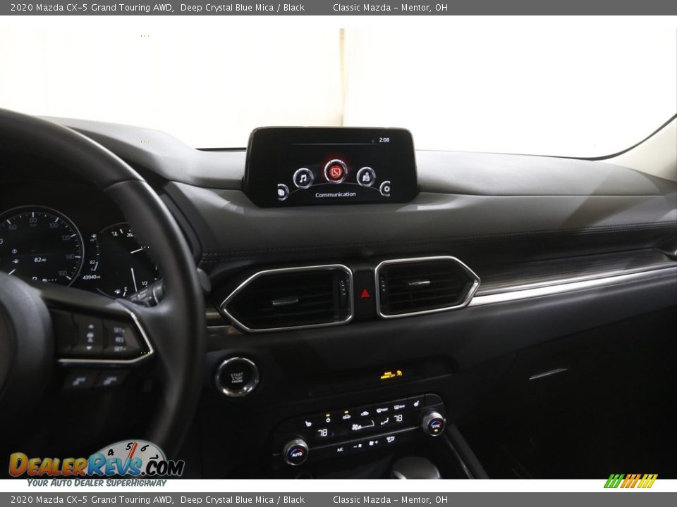 2020 Mazda CX-5 Grand Touring AWD Deep Crystal Blue Mica / Black Photo #9