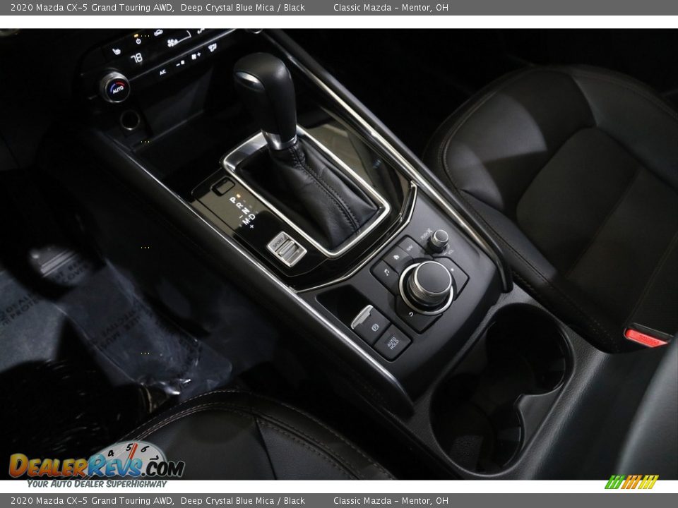 2020 Mazda CX-5 Grand Touring AWD Deep Crystal Blue Mica / Black Photo #14
