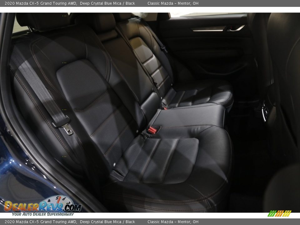 2020 Mazda CX-5 Grand Touring AWD Deep Crystal Blue Mica / Black Photo #16