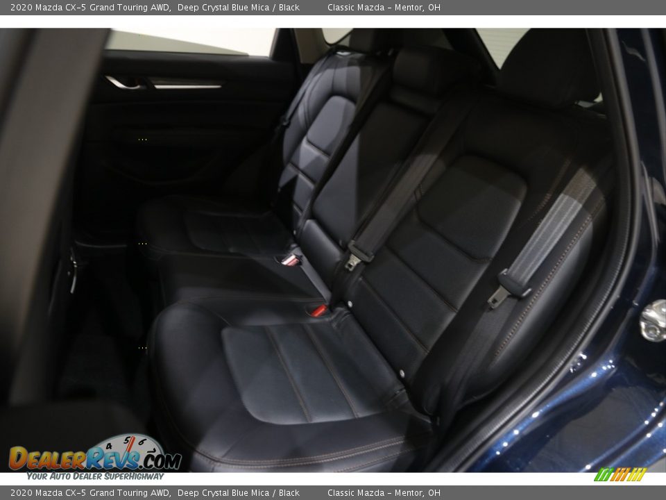 2020 Mazda CX-5 Grand Touring AWD Deep Crystal Blue Mica / Black Photo #17