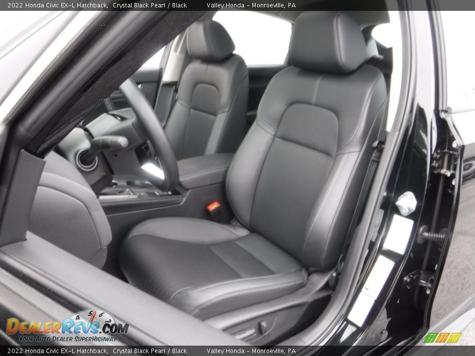 Front Seat of 2022 Honda Civic EX-L Hatchback Photo #13
