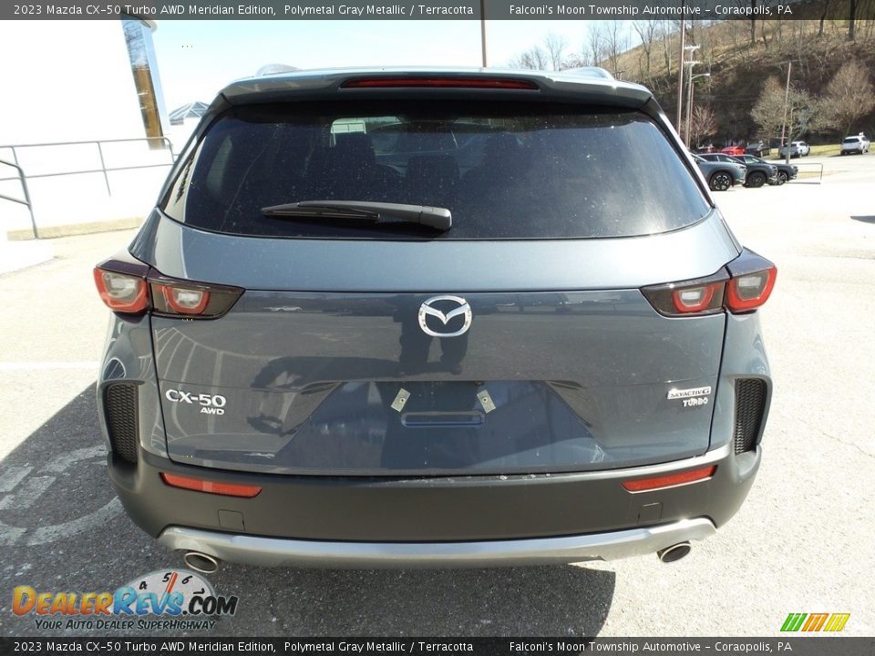 2023 Mazda CX-50 Turbo AWD Meridian Edition Polymetal Gray Metallic / Terracotta Photo #3