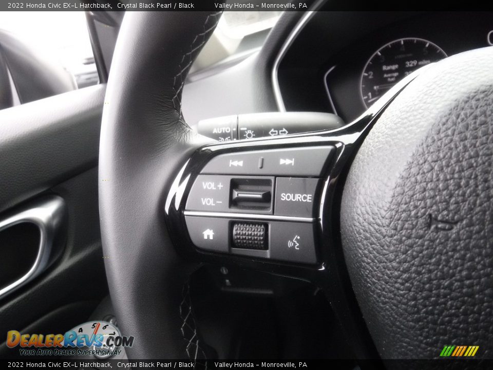 2022 Honda Civic EX-L Hatchback Steering Wheel Photo #25