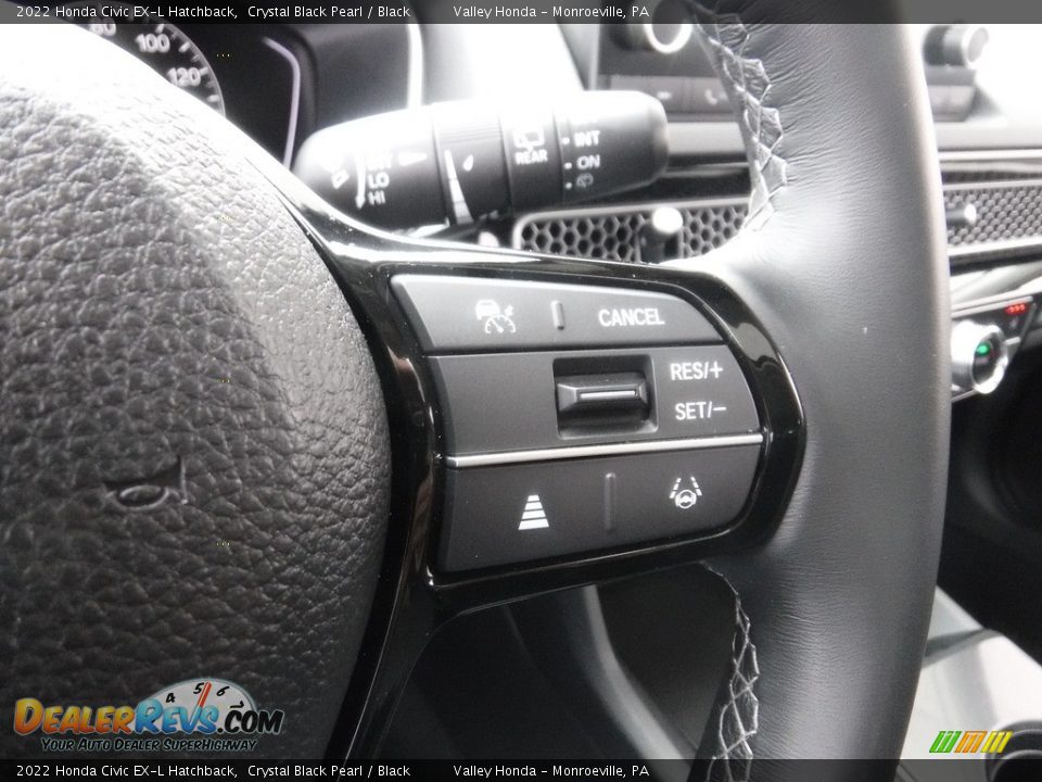 2022 Honda Civic EX-L Hatchback Steering Wheel Photo #26
