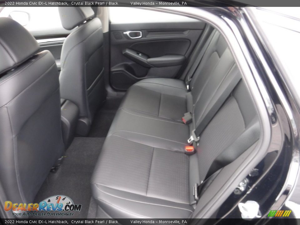 Rear Seat of 2022 Honda Civic EX-L Hatchback Photo #28