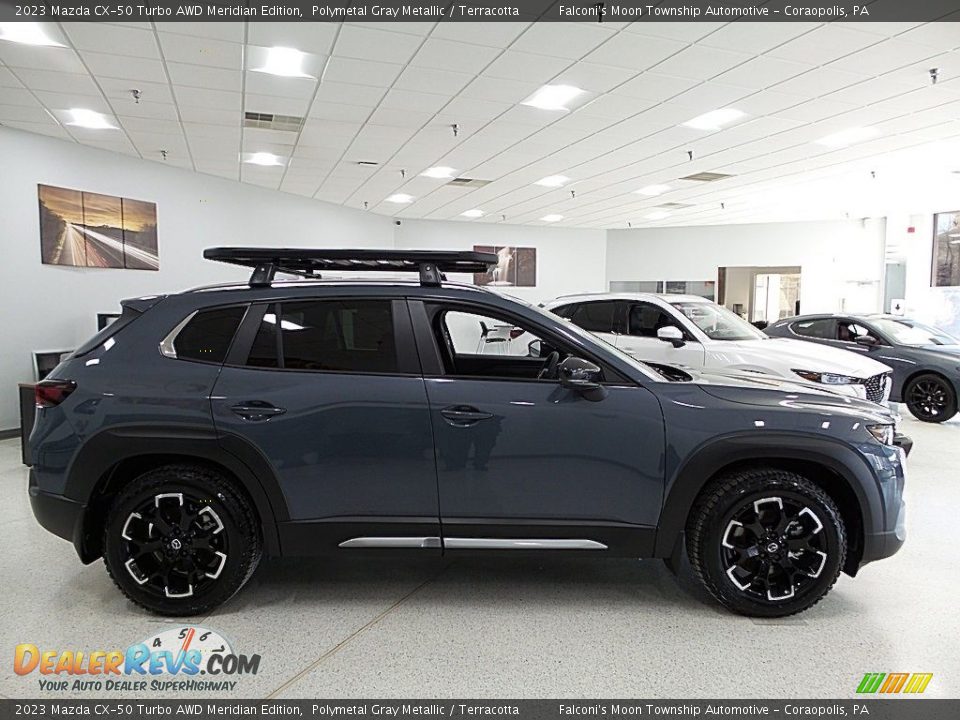 Polymetal Gray Metallic 2023 Mazda CX-50 Turbo AWD Meridian Edition Photo #1