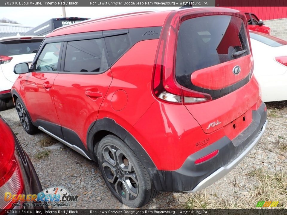 2020 Kia Soul X-Line Inferno Red / Black Photo #2