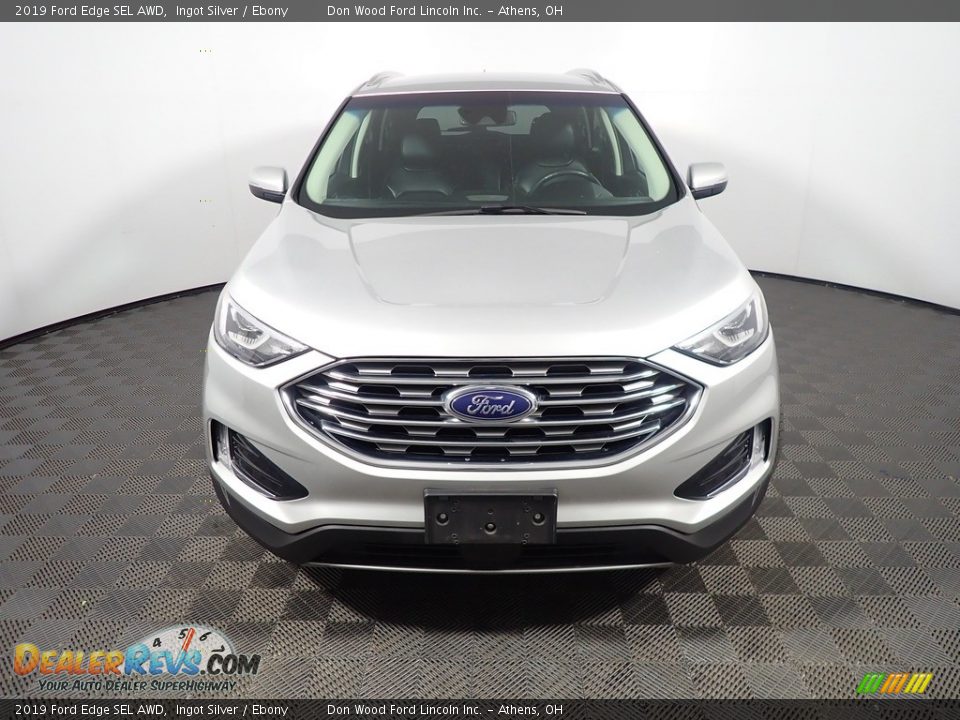 2019 Ford Edge SEL AWD Ingot Silver / Ebony Photo #6